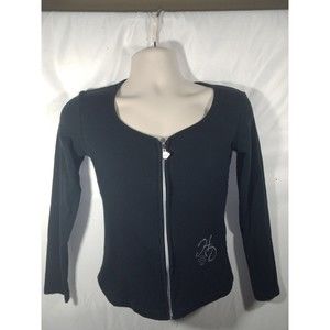 Harley Davidson Full Zip Long Sleeve Orlando FL Women's Size Medium Shirt